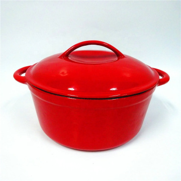 Cocotte classique en fonte émaillée au design parfait